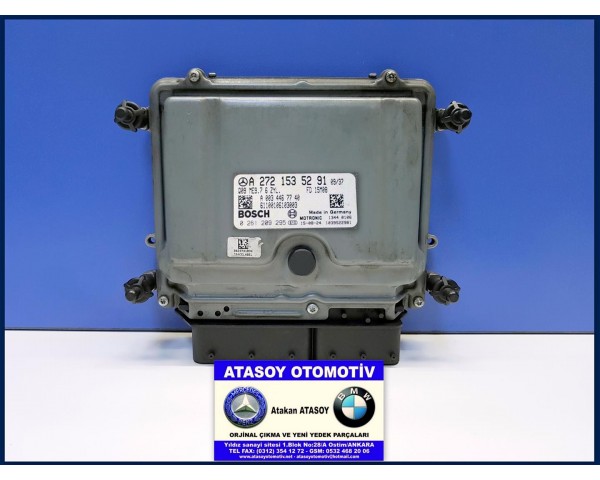 MERCEDES GLK350 MOTOR BEYNİ 2721535291 2721539891 2721539791 0034467740 0261209295 0261209398 0261206399 A2721535291 A2721539891 A2721539791 A0034467740